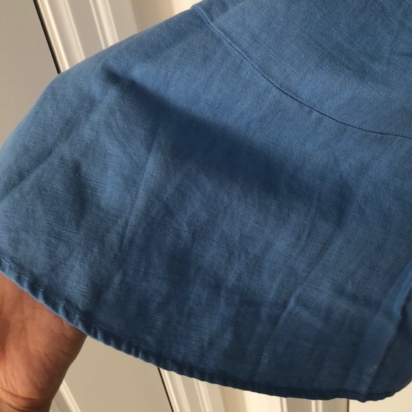 Off the Shoulder Linen Dress - Picture 3 of 3